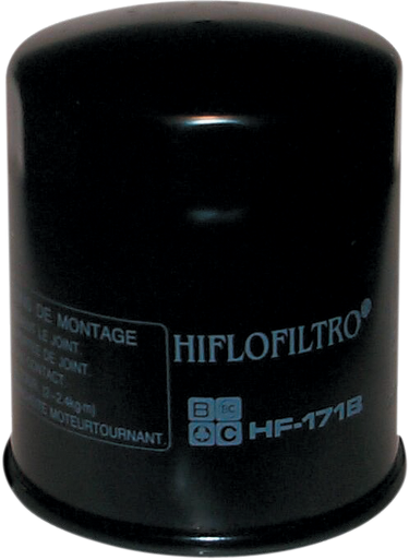Hiflofiltro Oil Filter Black 1999-2017 Harley-Davidson Touring Models HF171B