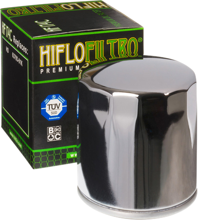 Hiflo V-Rod 2002-2017 Oil Filter Chrome HF174C