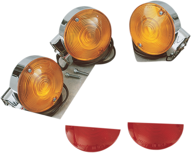 CHRIS PRODUCTS Turn Signal Kit - Late FL - Single/Dual Filament 0011
