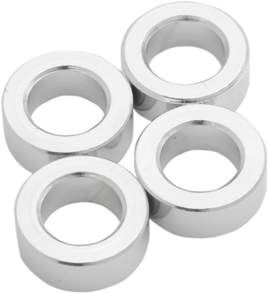 CHRIS PRODUCTS Chrome Turn Signal Spacers - 1/4" - 4 Pack 0531-4