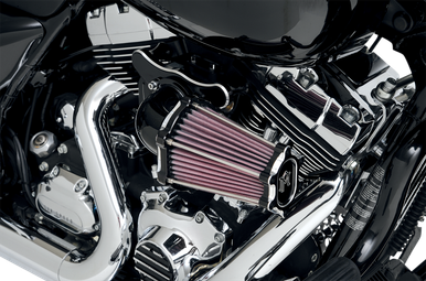 PERFORMANCE MACHINE (PM) FASTair Intake Cleaner - Contrast Cut - Throttle by Wire 0206-2050-BM