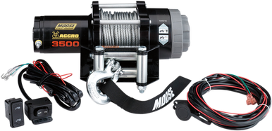 MOOSE UTILITY 3500 LB Winch - Wire Rope 104308