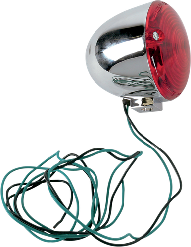 CHRIS PRODUCTS Turn Signal - Flat Lens - Red 8431R