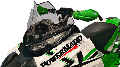 PowerMadd Cobra 14" Low Windshield for Arctic Cat ZR 120 2005-2025 12021