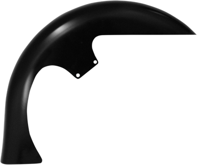 KLOCK WERKS Level Front Fender Kit - For Raked Frames - Black - Steel - 26" KW05010250