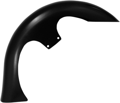 KLOCK WERKS Slicer Front Fender Kit - For Raked Frames - Black - Steel - 26" KW05010251