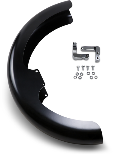 KLOCK WERKS Wrapper Fender Kit - w/ Chrome Blocks - Steel - 19" KW05-06-0002-C