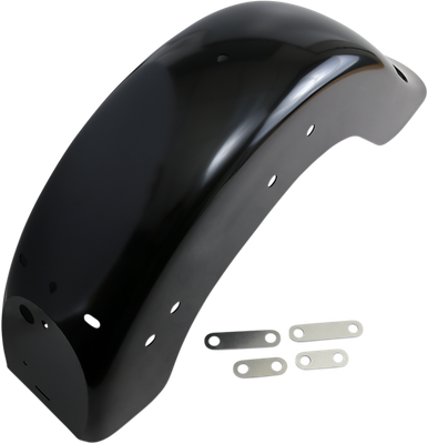 KLOCK WERKS Benchmark Rear Fender - Frenched - Steel - FLHC KW05-01-0488-F