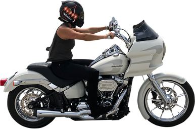 KLOCK WERKS Wrapper Fender Kit - w/ Satin Blocks - Steel - 19" KW05-01-0491-R