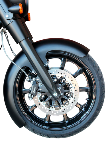 KLOCK WERKS Wrapper Front Fender - Black - Steel - 16"-19" KW05-01-0468