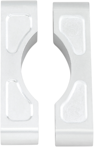 KLOCK WERKS Hugger Front Fender Mounting Blocks - For 16"/17"/18" Wheels - Satin KW05-01-0103-R