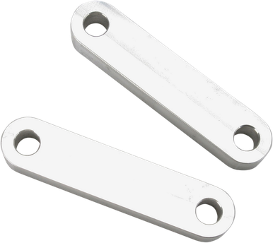 KLOCK WERKS Hugger Front Fender Mounting Blocks - For 21" Wheels - Chrome KW05-02-0104-C