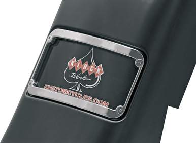 KLOCK WERKS License Plate Frame - Chrome KW05-01-0083-C
