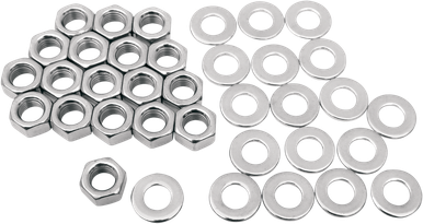 COLONY Rocker Box Nut Chrome 66-84 Big Twin 8608-36