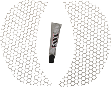 KLOCK WERKS Fairing Vent Screen - Honey Comb KW05-01-0320