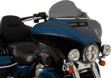 KLOCK WERKS Windshield Trim - FLW - Black - FLH 14+ KW05-01-0361