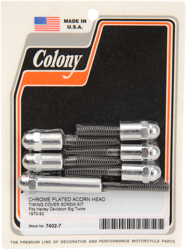 COLONY Acorn Cam Cover - '70-'99 Big Twin 7402-7
