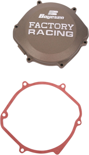 BOYESEN Clutch Cover - Gold - CR250/500 CC-02M