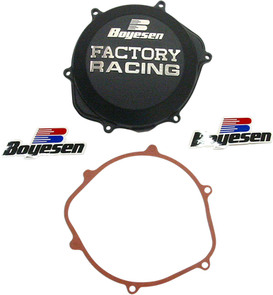BOYESEN Clutch Cover - Black - CR450F CC-06B