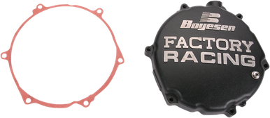 BOYESEN Clutch Cover - Black - KX250 CC-12CB