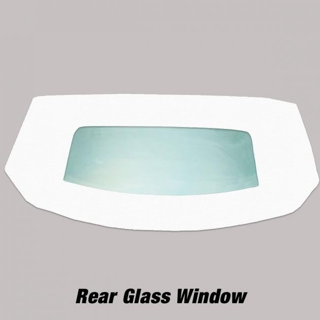 Kee Auto Top HG0276TNTV50SP Convertible Rear Window - Vinyl, Direct Fit