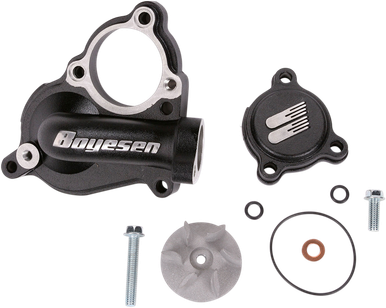 BOYESEN Impeller/Waterpump Cover - Black WPK-17B
