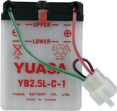 YUASA Battery - YB2.5L-C-1 YUAM22LC1