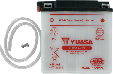 YUASA Battery - YB9L-A2 YUAM2292Y