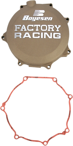 BOYESEN Clutch Cover - Gold CC-18M