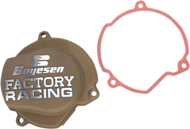 BOYESEN Ignition Cover - Gold - KTM 65 SC-40AM