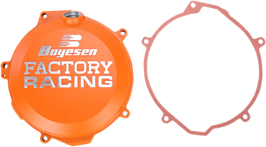 BOYESEN Clutch Cover - Orange - KTM CC-44AO