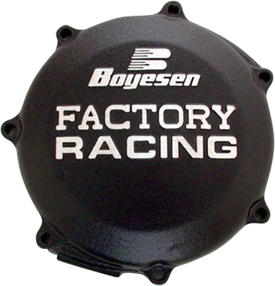 BOYESEN Clutch Cover - Black - Yamaha CC-37AB