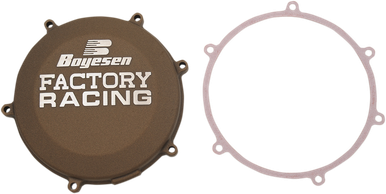 BOYESEN Clutch Cover - Gold - Kawasaki CC-18AM