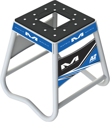 MATRIX CONCEPTS,LLC A2 Stand - Aluminum - Blue/White A2 103