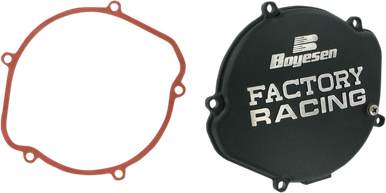 BOYESEN Clutch Cover - Black - CR125 CC01B