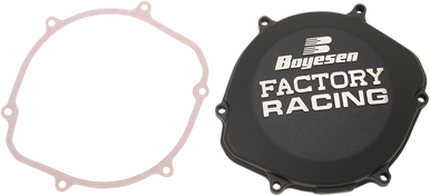 BOYESEN Clutch Cover - Black - CR250 CC-02AB
