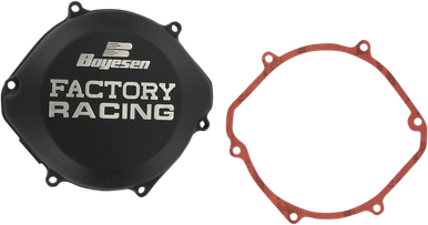 BOYESEN Clutch Cover - Black - CR250 CC02B