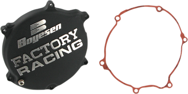 BOYESEN Clutch Cover - Black - KX125 CC-11AB