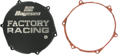 BOYESEN Clutch Cover - Black - KX250 CC12B