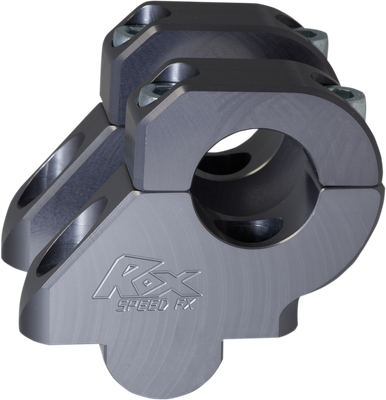 ROX SPEED FX Risers - 1-1/2" - Oversized Handlebars - Gray 3R-B17R-15G