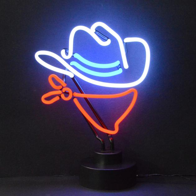 Neonetics Neon Sculptures, Cowboy Neon Sculpture