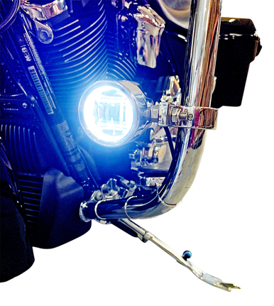 CUSTOM DYNAMICS LED Fog Light - SS6 - Chrome PB-FOG-SS6-C