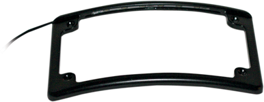 CUSTOM DYNAMICS LED License Plate Frame - Black LPF-RAD-B-LP