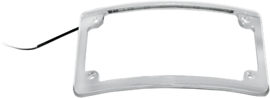 CUSTOM DYNAMICS LED License Plate Frame - Chrome LPF-RAD-C-LP