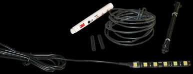CUSTOM DYNAMICS War Bonnet Accent Light - White CD-IND-WB-WHITE