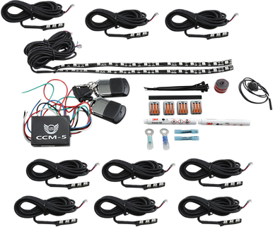 CUSTOM DYNAMICS Full Lighted Engine Kit - Indian CD-IND-TMWK1