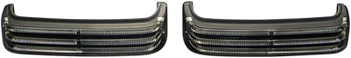 CUSTOM DYNAMICS Saddlebag Lights - BCM - Black/Smoke PB-SB-BCM-BS