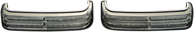 CUSTOM DYNAMICS Saddlebag Lights - SS6 - Chrome/Smoke PB-SB-SS6-CS
