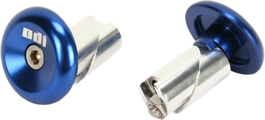 ODI Bar End - Aluminum - Watercraft - Blue L71APU