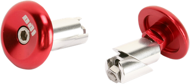 ODI Bar End - Aluminum - Watercraft - Red L71APR